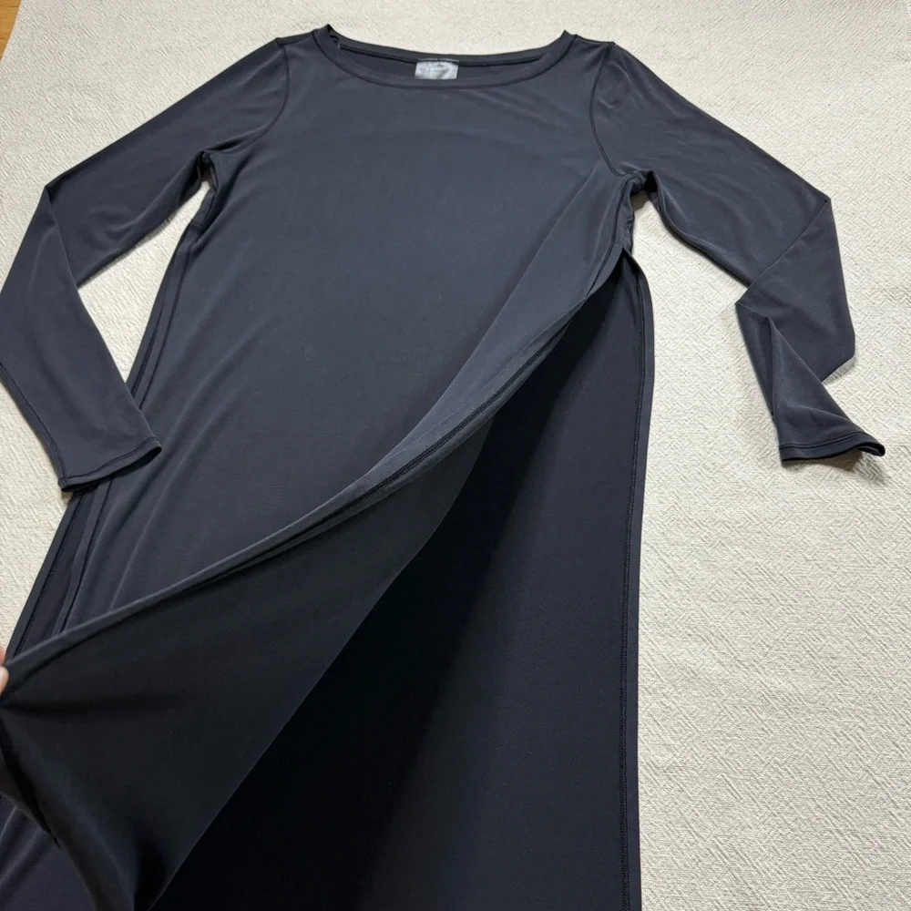 lululemon athletica Black Long Sleeve Tunic Dress